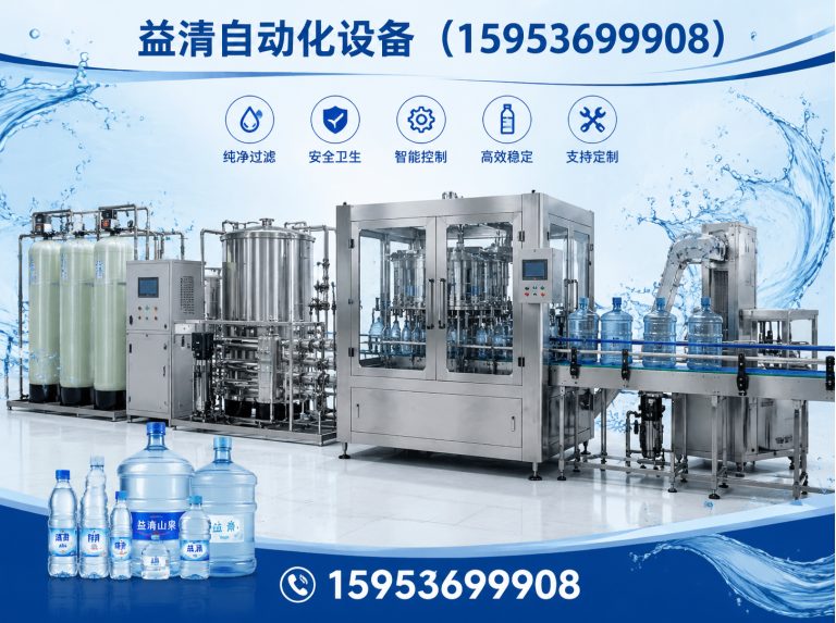 昌乐县矿泉水设备展示图